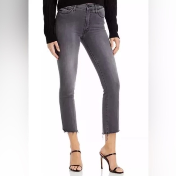 Mother high waisted looker ankle fray Dancing in the Moonlight denim Sz 28 - Picture 1 of 13